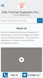Mobile Screenshot of elitethermal.net