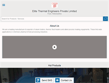 Tablet Screenshot of elitethermal.net